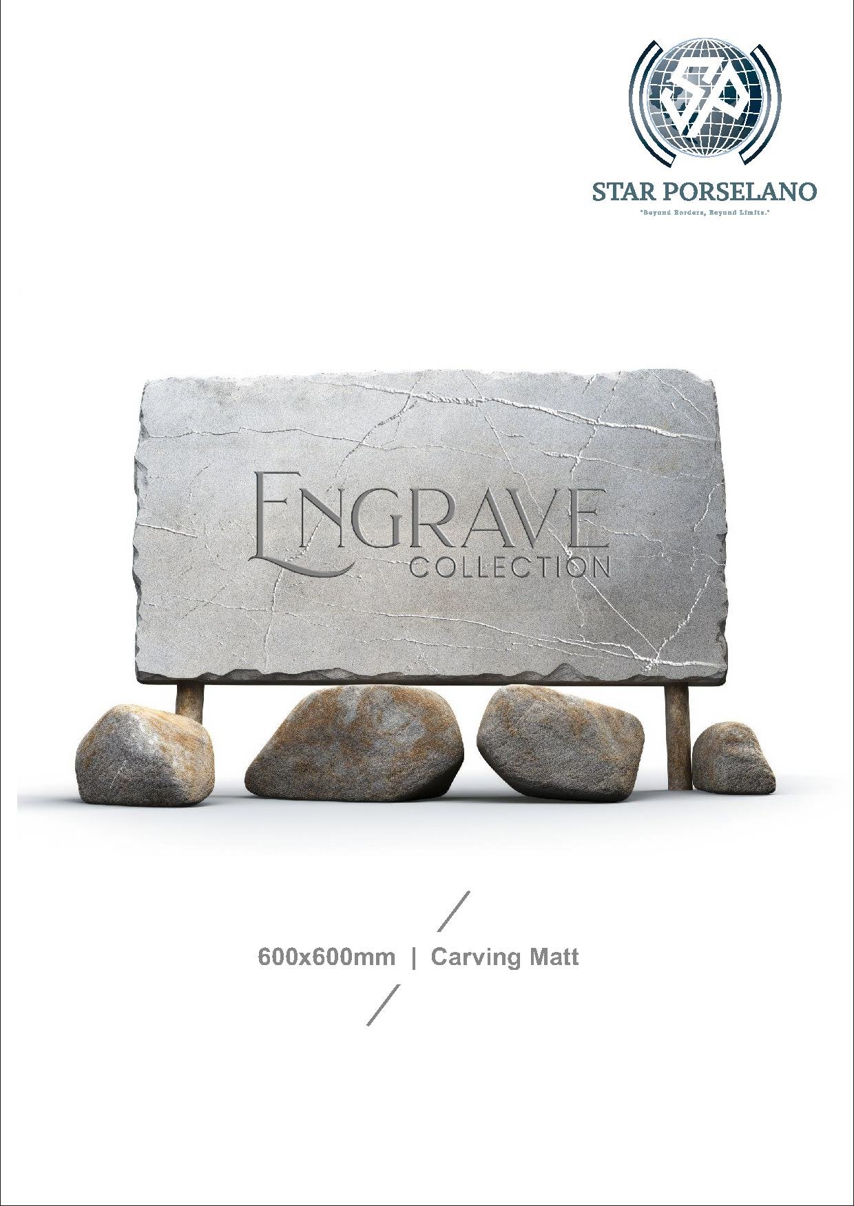 600X600MM Matt Carving