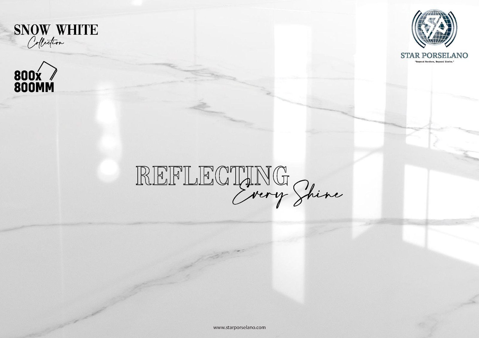 White 800 x 800 Polished