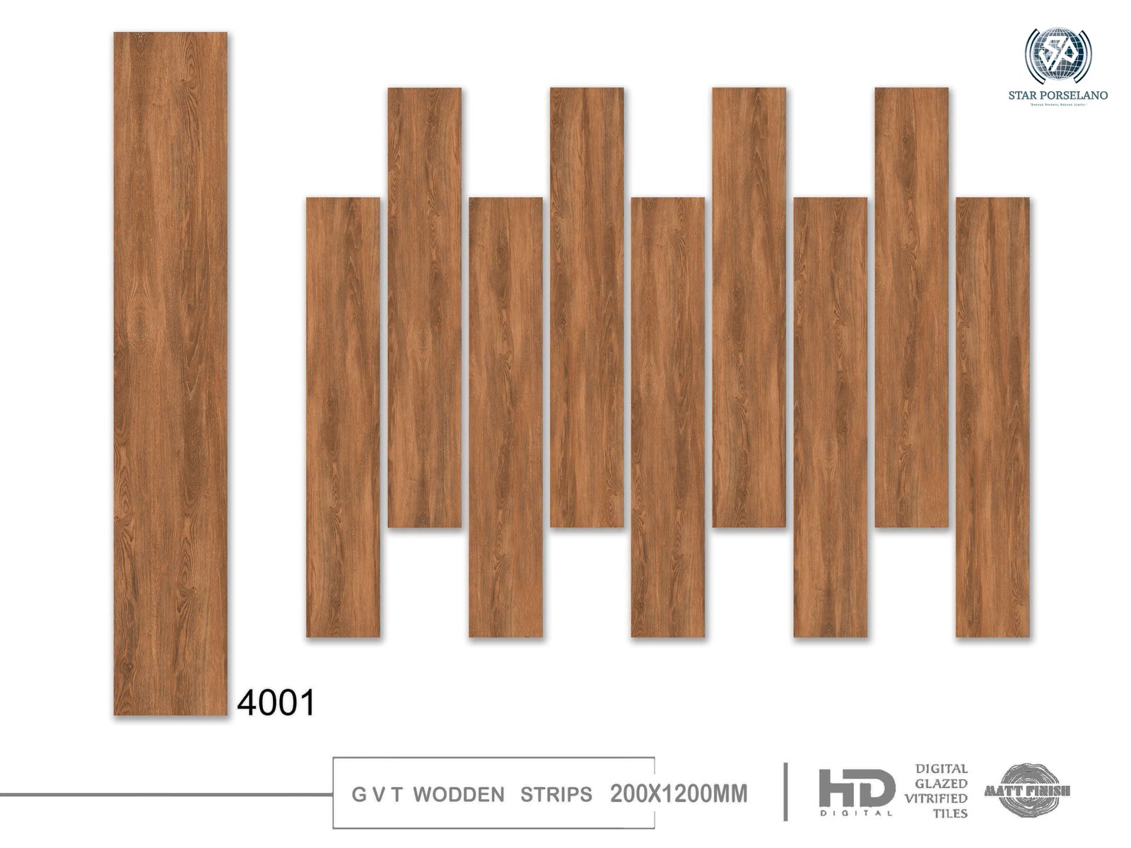 20x120cm GVT Wood Planks 1
