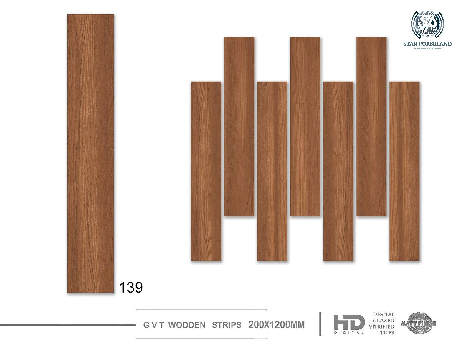 20x120cm Wooden planks